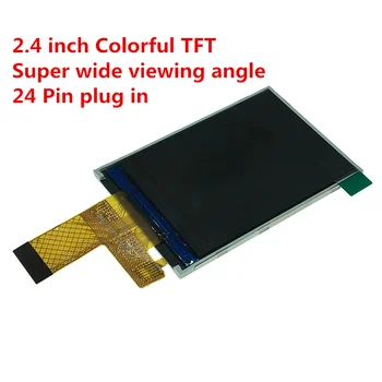 2,4-дюймовый 24-контактный TFT LCD Цветной экран с супер широким углом обзора ILI9341 240x320 8080 MCU 8/16-Битный параллельный разъем без касания