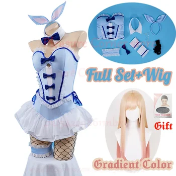 2023 Новый Kitagawa Marin Blue Bunny Girl My Dress-Up Darling Marin Kitagawa Bunny Girl Костюмы Для Косплея, Ролевые игры, Косплей Наряд