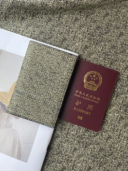 2023 Роскошный дизайнерский женский держатель для паспорта geniune кожаный ID держатель Кредитной карты высококачественный Деловой дорожный кошелек для мужчин