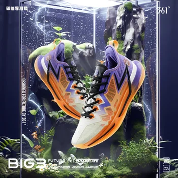 2024 спортивная обувь Мужская баскетбольная спортивная обувь 361 градус мужские кроссовки прогулочные ботинки для бега BIG3 future