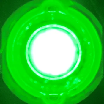 5шт 1 Вт/3 Вт зеленого цвета 520 нм ~ 525 нм 45-миллиметровых светодиодных шариков для точечного освещения аквариума с растениями с прожекторным освещением