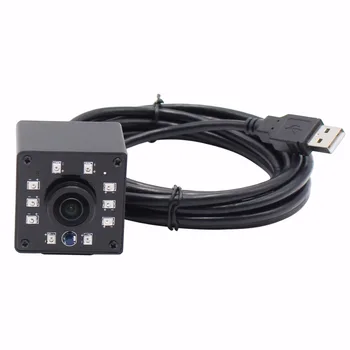 ELP 2MP CMOS AR0330 объектив рыбий глаз 1080P H.264 мини ИК ночного видения инфракрасная usb веб-камера веб-камера для автомобильного радио для Android