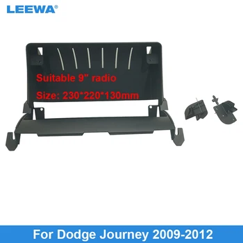 LEEWA Автомобильная 2Din Аудио Лицевая Панель Фризовая Рамка Для Dodge Journey 9