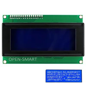OPEN-SMART I2C/ IIC 2004 Модуль Синего ЖК-дисплея с Встроенным Потенциометром Регулировки Контрастности для Arduino