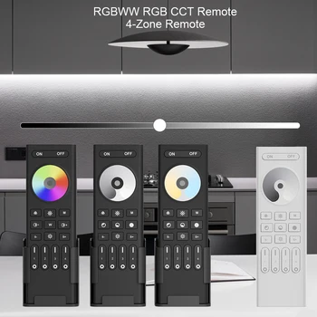RGBWW RGB CCT 2,4 ГГц RF 4-Зонный Дистанционный Диммер 5050 2835 Управление светодиодной Лентой Для C01-05RF C01-05W C01-05Z WB5 Milight Светодиодный Контроллер