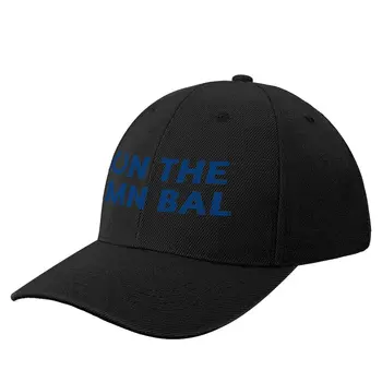 Run the damn ball / Синяя бейсболка, детская шляпа, капюшон, Солнцезащитная кепка, мужская кепка, роскошный бренд, женская кепка
