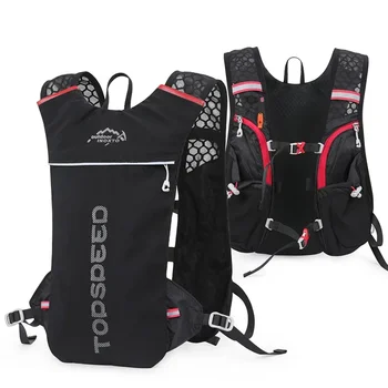 Trail Running-ультралегкий 5-литровый рюкзак, гидратационный жилет для бега, марафона, Велосипедный спортивный рюкзак для велоспорта