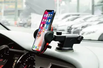 Автомобильный держатель для мобильного телефона - идеальное решение для удобного управления телефоном во время вождения.