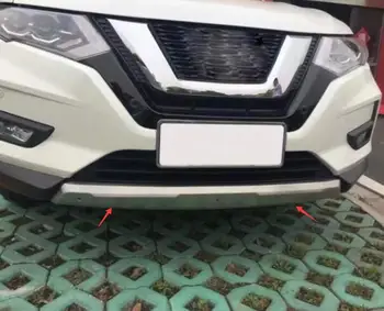 Автомобильный Стайлинг, Металлическая защита переднего + заднего бампера, Аксессуары для Nissan X-Trail 2017 2018 2019 JC