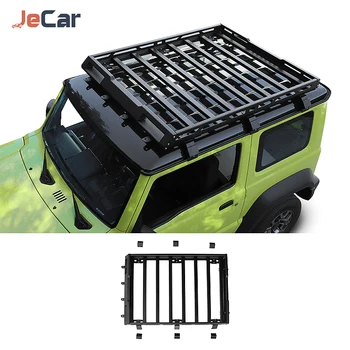 Багажник на крышу автомобиля из алюминиевого сплава /железа JeCar, Жесткая верхняя панель для Jimny 2019, Держатель для багажника, Автомобильные аксессуары