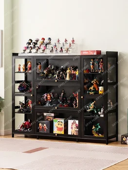 Витринный шкаф Акриловый стеллаж для выставки товаров Lego, не Стеклянный, Модель витрины для игрушек, Полка для табачных изделий