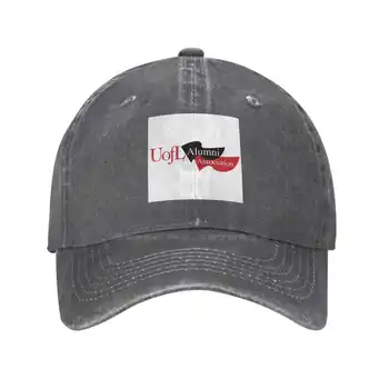 Графический принт логотипа Ассоциации выпускников UOFL Повседневная джинсовая кепка Вязаная шапка Бейсболка