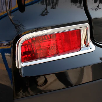 Для Honda CRV CR-V 2015 2016 Аксессуары ABS Хромированная задняя противотуманная фара, накладка на бампер, наклейка для стайлинга автомобилей, 2 шт.