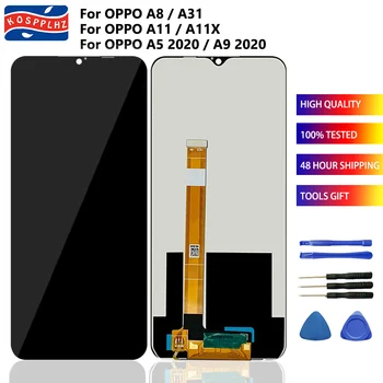 Для OPPO A8 ЖК-дисплей OPPO A11 /A11X /OPPO A5 2020/A9 2020 ЖК-дисплей + Замена сенсорного экрана для Realme C3 C3i 6i LCD