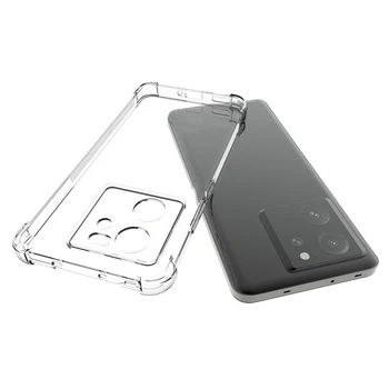 Для Redmi K60E TPU Case Высококачественный Противоударный HD Прозрачный TPU Case Прозрачный TPU Case Для Redmi K60 Ultra K60 Pro