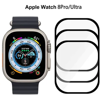 Закаленное стекло для Apple Watch Series 8 Pro 49 мм, защитная пленка для экрана против царапин, ультратонкое стекло для Apple Watch Ultra 8 49 мм