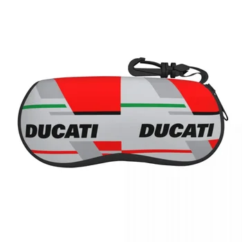 Изготовленный на заказ футляр для очков для мотоциклов Ducati, футляр для очков Cool Shell, коробка для солнцезащитных очков