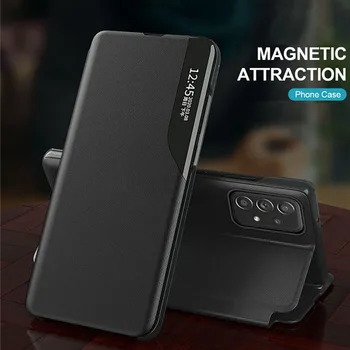 Кожаный Магнитный Флип-Чехол Для Телефона Samsung M52 M 52 52M 6.7 