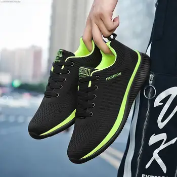 Кроссовки 2024 года, мужская модная обувь для тренировок, Дышащие легкие кроссовки, нескользящая теннисная обувь для ходьбы 2024