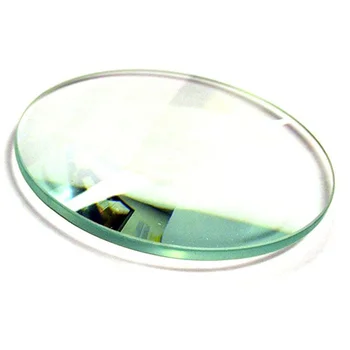 Научная полированная стеклянная двувыпуклая линза Labs, оптическая стеклянная линза, двувыпуклая, диаметр 55 мм