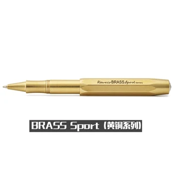 Немецкая Оригинальная Гелевая Ручка Kaweco Brass Sport Brass Series Signature Pen G2 Refill Pen Подарок Для Делового Письма, волшебное Чувство Письма