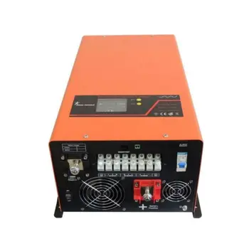 низкочастотный гибридный солнечный инвертор с контроллером MPPT генератор инвертор 24 В/48 В 6000 Вт