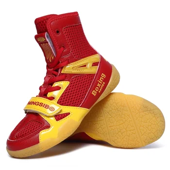 Новая борцовская обувь, детские боксерские кроссовки, легкая боксерская обувь, удобные спортивные кроссовки