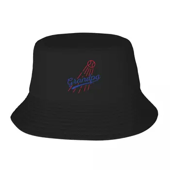 Новая шляпа-ведро для дедушки LA Dodgers, Роскошная Брендовая дизайнерская шляпа с капюшоном, женские и мужские шляпы