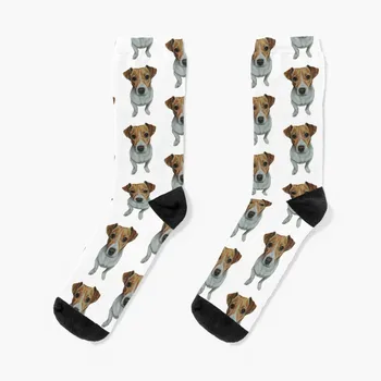 Носки Sky the Jack Russell Terrier подарки Детские носки с героями мультфильмов для пеших прогулок Женские Мужские
