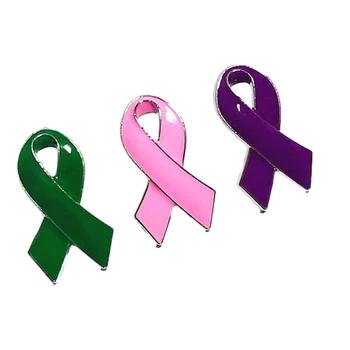 Официальные булавки для повышения осведомленности о раке молочной железы, брошь из розовой ленты для женщин и девочек, Благотворительное общественное мероприятие