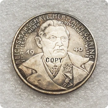 Памятная копировальная монета 1940 года Карла Гетца Германия