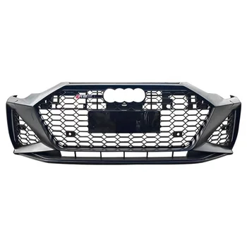 Передний Бампер С решеткой для Audi A7 RS7 Style Высококачественные Автомобильные аксессуары Auto Body Kitl для тюнинга деталей PP Material 2019-2021