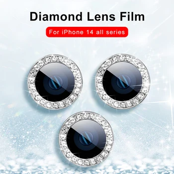 Пленка для объектива для iPhone 14 Pro Max Plus Кольца для камеры с бриллиантами для iphone14 14Pro Hawkeye Защитное кольцо с полным покрытием Eagle Eye Ring