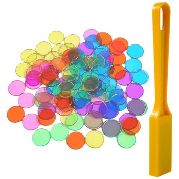 Пособия по математике для детей, Магнитный стержень, Магнитная палочка, Игрушка для подсчета круглых фишек, Игрушка для сортировки цветов, Развивающая игрушка