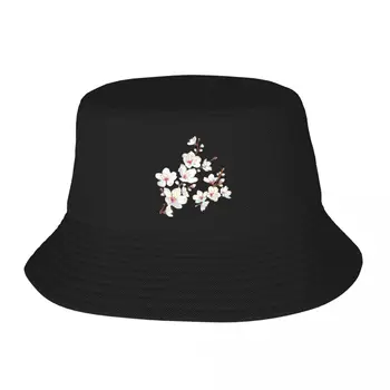 Радость весны... Шляпа-ведро с абрикосовым цветом, модные шляпы на заказ, женские шляпы, мужские
