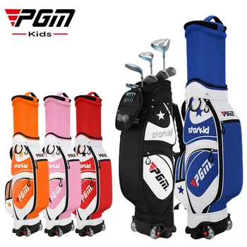 Сумка для гольфа PGM, молодежная авиационная сумка для девочек, выдвижная водонепроницаемая