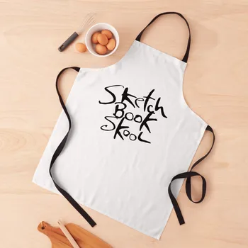 Фартук SBS Black on White профессиональный эстетичный фартук полезные вещи для кухни