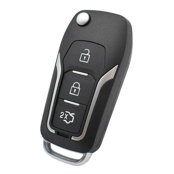 Чехол для автомобильного дистанционного ключа Ford Focus Fiesta Galaxy Mondeo C-Max Ranger