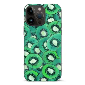 Чехол для телефона в стиле Киви Для Iphone 14 13 12 11 Plus Pro Max Mini Xr 7 8 Чехол Противоударный Силиконовый Чехол Fruit Summer Sun