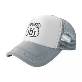 Шоссе 101, Калифорния, США Бейсбольная кепка, Шляпы с козырьком, Мужская кепка для гольфа, Роскошная Брендовая женская кепка