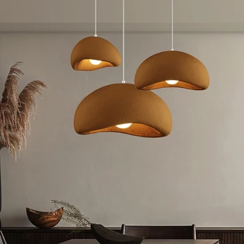 Японские подвесные светильники Silent Wind Для гостиной, столовой, модельного зала, современного простого домашнего бара, дизайнерской люстры